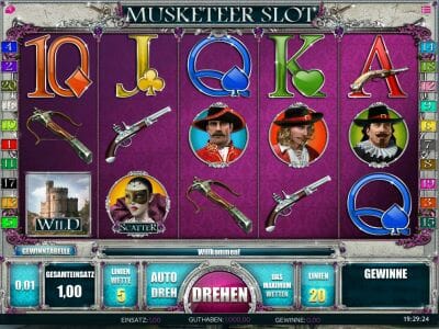 Musketeer Slot