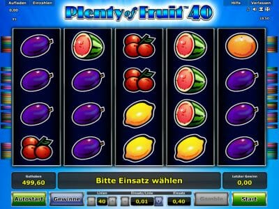 Plenty of Fruit 40