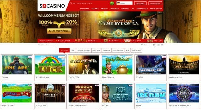 Swiss Casino Test